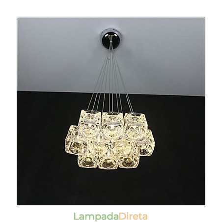 Lâmpadas de vidro Moderno Minimalista Moda Arte