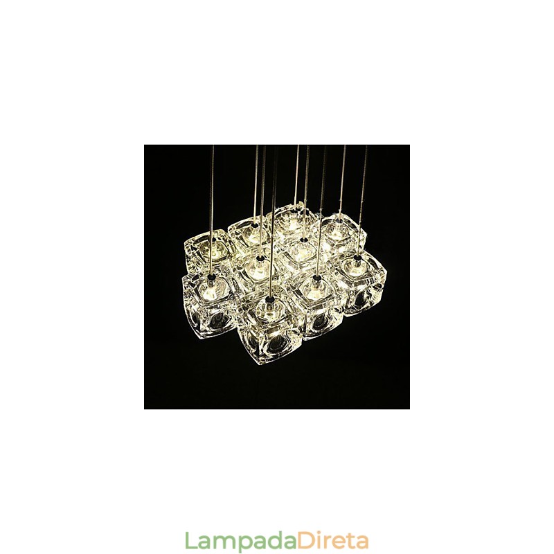 Lâmpadas de vidro Moderno Minimalista Moda Arte