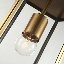 Luminárias pendentes Cristal Mini Estilo Tradicional Clássico Metal