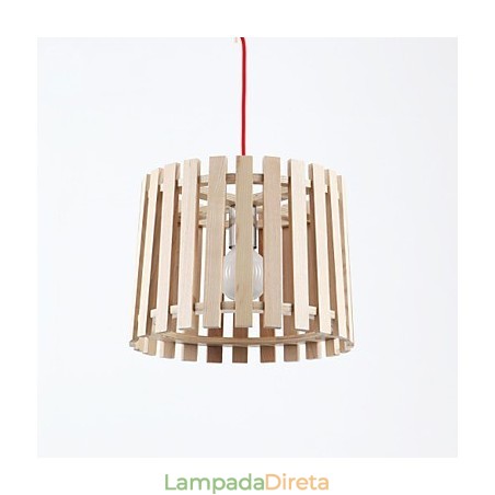 Luminárias pendentes estilo mini moderno contemporâneo madeira Luminárias pendentes estilo mini moderno contemporâneo madeira