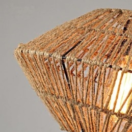 O lustre de corda trançada à mão Americange