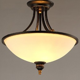 Lustre de metal galvanizado estilo mini contemporâneo moderno