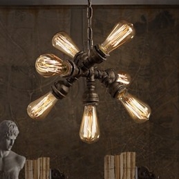 Luminárias pendentes estilo mini tradicional clássico metal