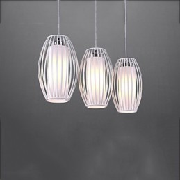 Luminárias pendentes modernas contemporâneas de metal