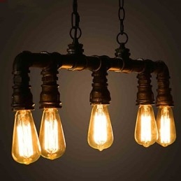 Luminárias pendentes estilo mini tradicional clássico metal