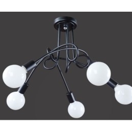 Luminárias pendentes modernas contemporâneas de metal