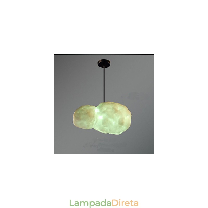 Luminária de algodão Leisure Cloud Pendant