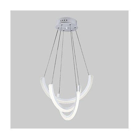 Luminária pendente moderna em acrílico com design contemporâneo Luminária pendente moderna em acrílico com design contemporâneo