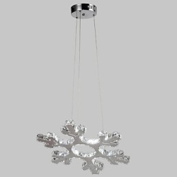 Lustre de metal cromado clássico tradicional