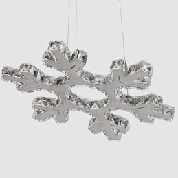 Lustre de metal cromado clássico tradicional