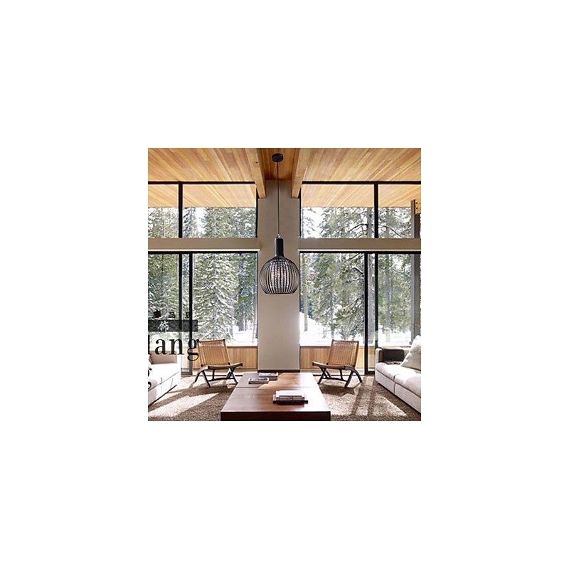 Luminária pendente moderna contemporânea de cristal estilo mini galvanizada