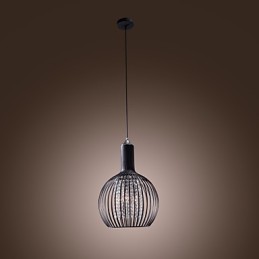 Luminária pendente moderna contemporânea de cristal estilo mini galvanizada