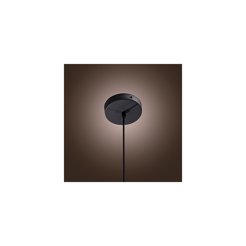 Luminária pendente moderna contemporânea de cristal estilo mini galvanizada