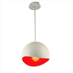 Luminária pendente de metal contemporânea moderna