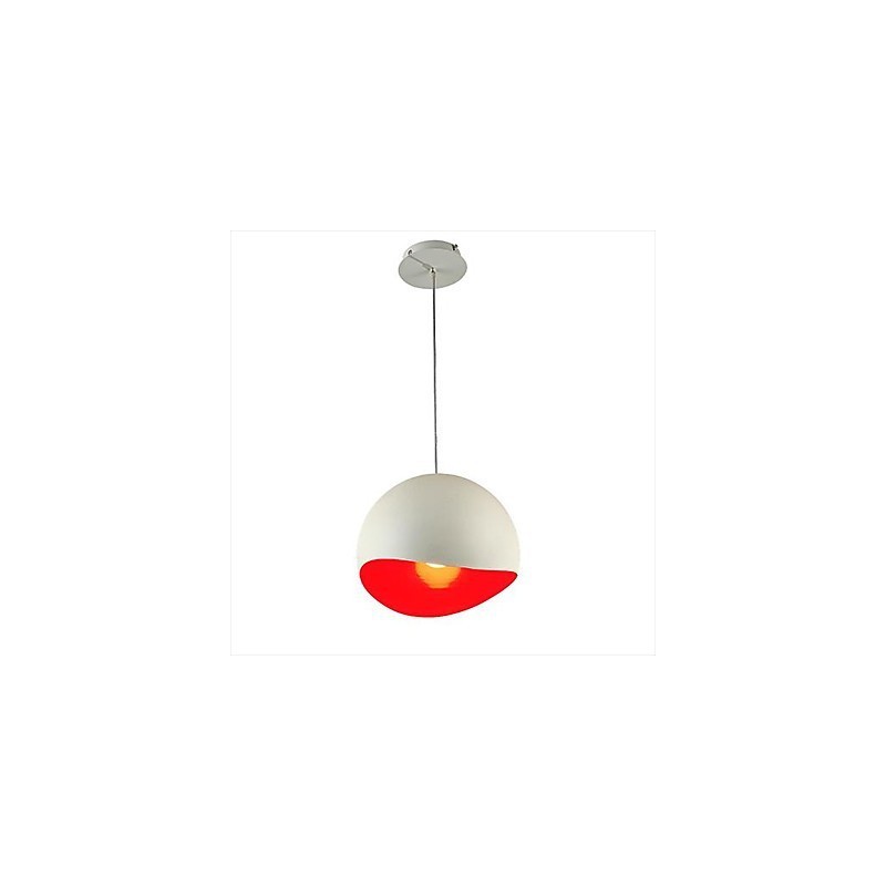 Luminária pendente de metal contemporânea moderna