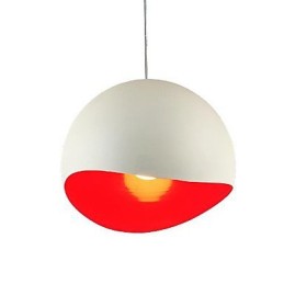 Luminária pendente de metal contemporânea moderna