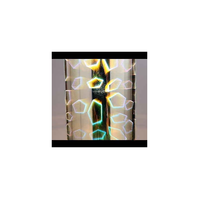 Dream Laser Gravação Cromado luminária 3 Reta
