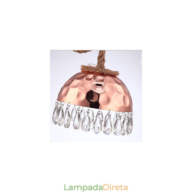 Lustre American Country Lustre Corda Criativo