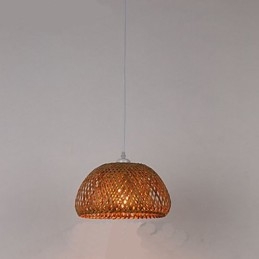 Luminária pendente de jardim com luz country americana
