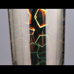 Dream Laser Gravação Cromado lâmpada 3 Reta
