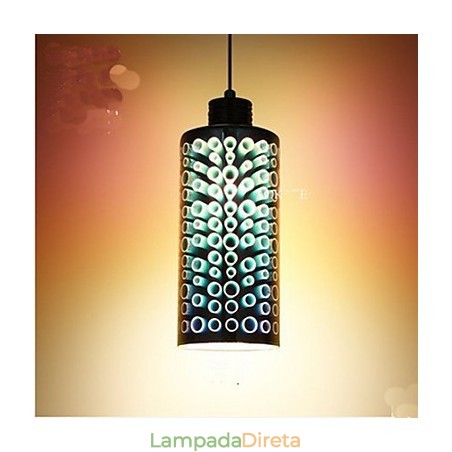 Mesa simples 3D Vidro Criativo Pendente Mesa simples 3D Vidro Criativo Pendente