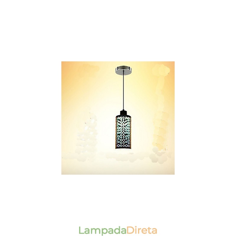 Mesa simples 3D Vidro Criativo Pendente