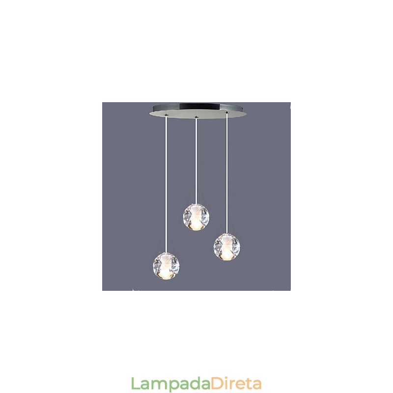 Lustre de Cristal Hail 3B