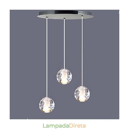 Lustre de Cristal Hail 3B