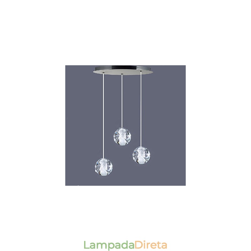 Lustre de Cristal Hail 3B