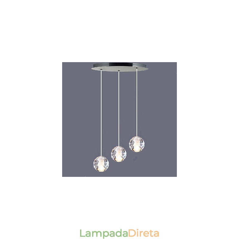 Lustre de Cristal Hail 3B