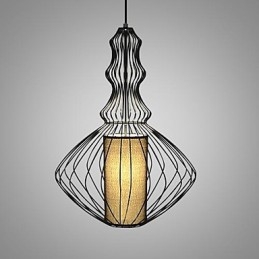 Luminárias pendentes 1 luz moderna simples artística