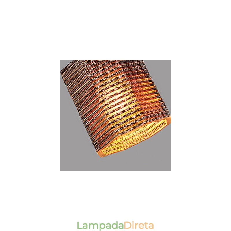 Luminária Pendente 1 Luz Moderna Material Tecido