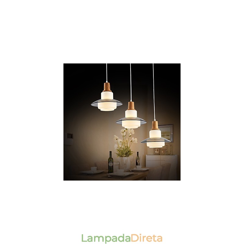 Luminárias pendentes estilo mini moderno contemporâneo