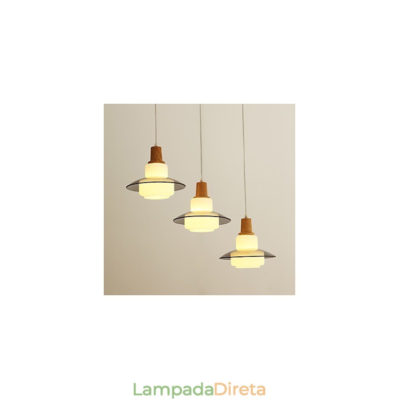 Luminárias pendentes estilo mini moderno contemporâneo