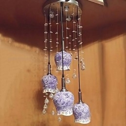 Luminárias pendentes modernas contemporâneas de cerâmica
