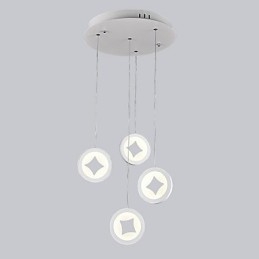 Iluminação pendente moderna de estilo simples