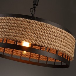2 Light Country Designers Outros Lustre de Metal Pendente Luz