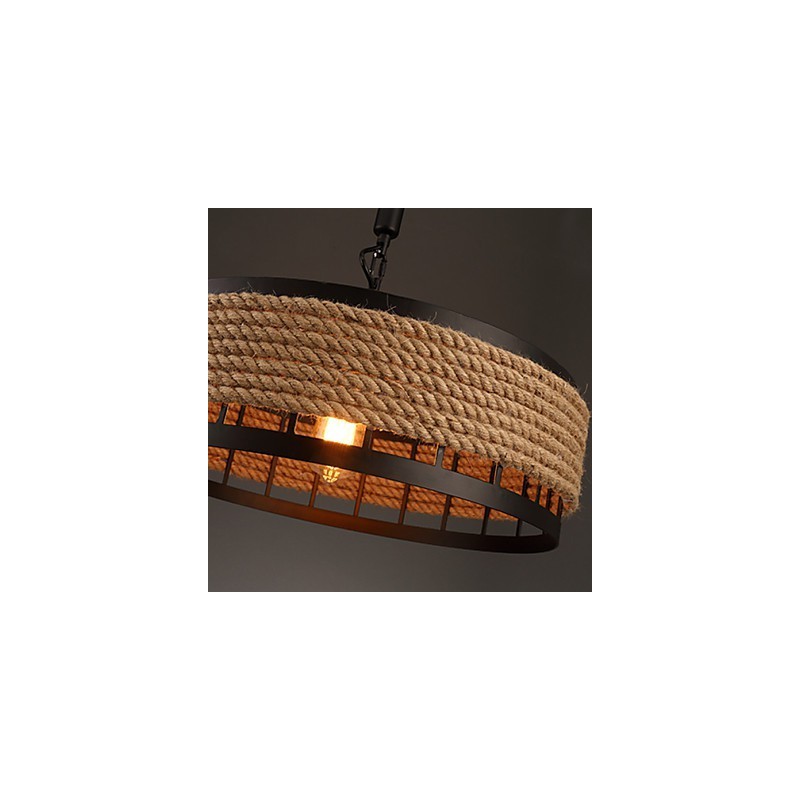 2 Light Country Designers Outros Lustre de Metal Pendente Luz