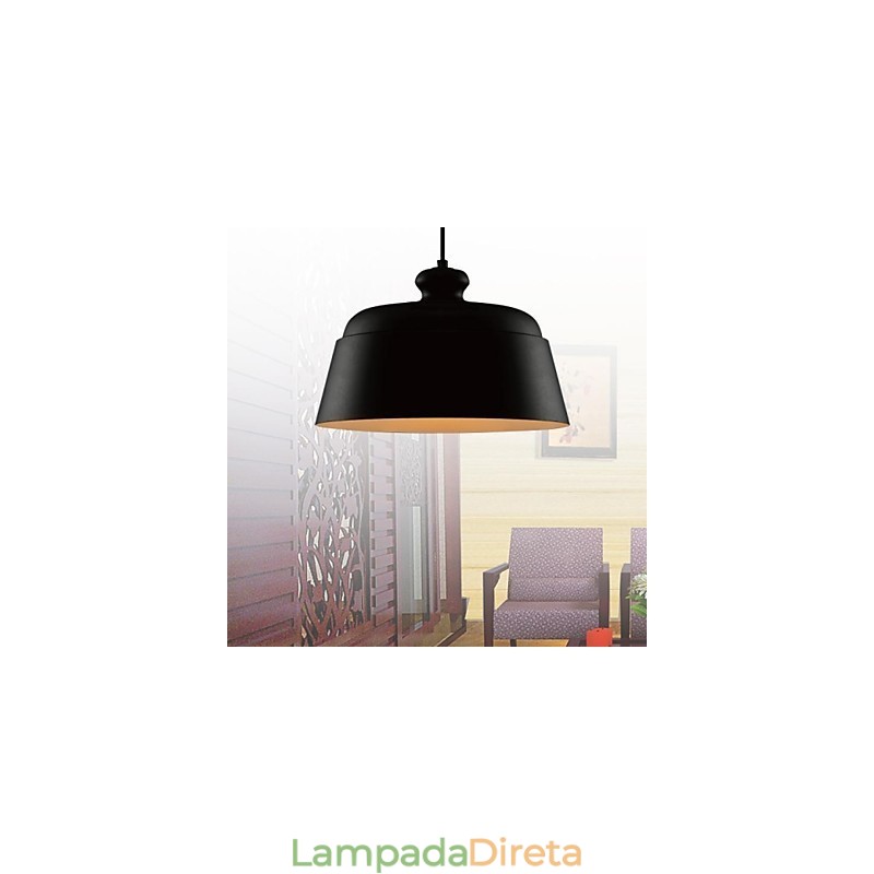 Luminárias pendentes 1 luz moderna simples artística