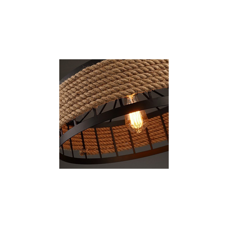 2 Light Country Designers Outros Lustre de Metal Pendente Luz