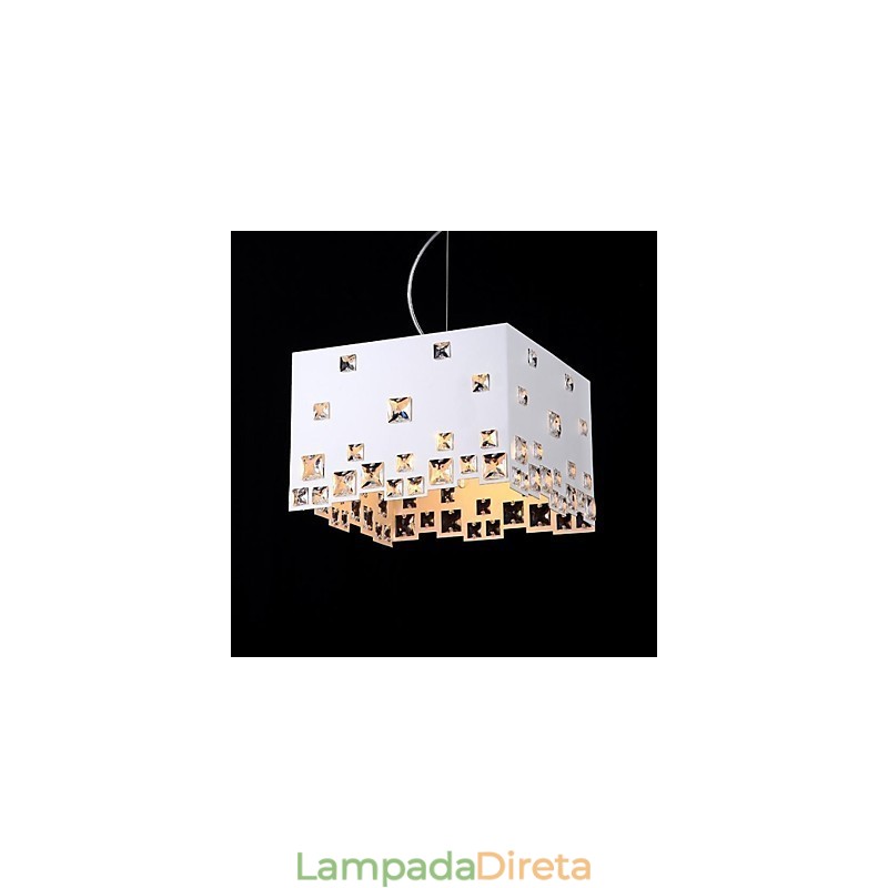 Luminárias pendentes 1 luz moderna simples artística