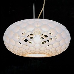 Luminária pendente cromada estilo mini lanterna clássica tradicional