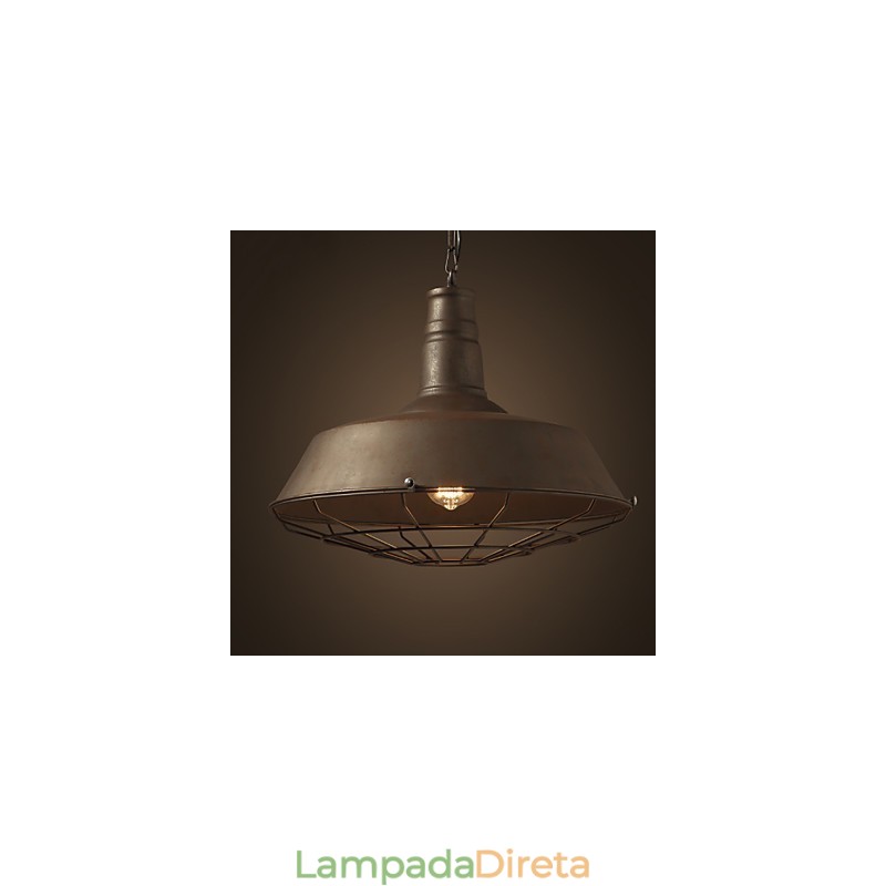 Norte da Europa Americano Retro ferro Lustre Minimalista ferro forjado