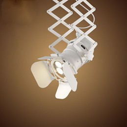 Estilo Mini Retro Pintura Metal Pendente Luz Garagem