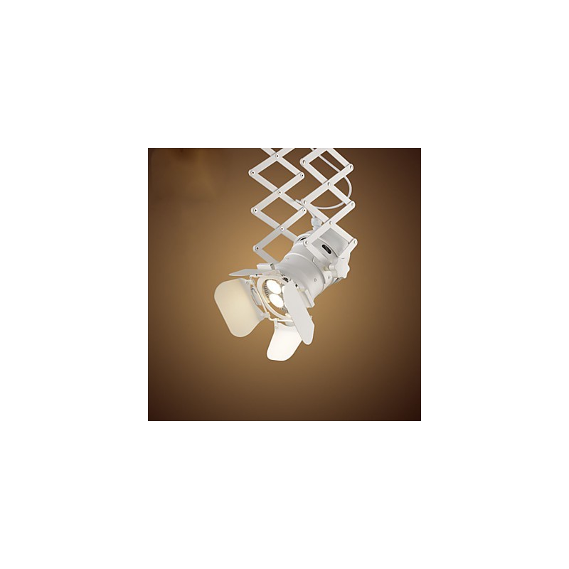 Estilo Mini Retro Pintura Metal Pendente Luz Garagem