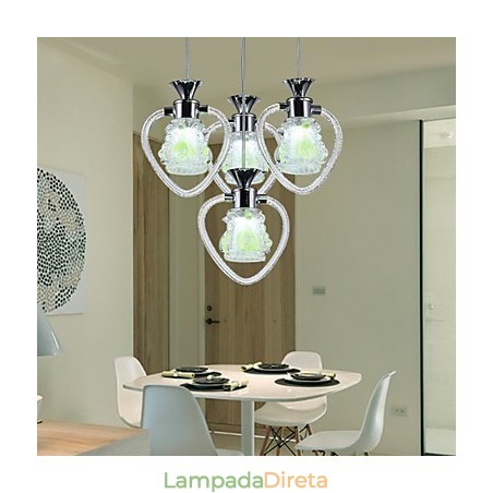 Luminárias pendentes modernas contemporâneas de metal Luminárias pendentes modernas contemporâneas de metal