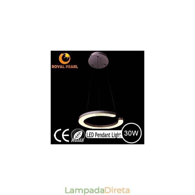 Luminária pendente moderna China Lights 26W