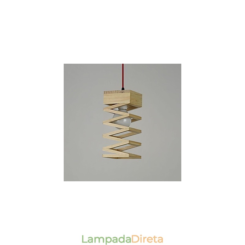 Luminárias pendentes 1 luz moderna simples artística