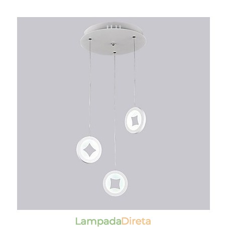 Luminária de teto pendente