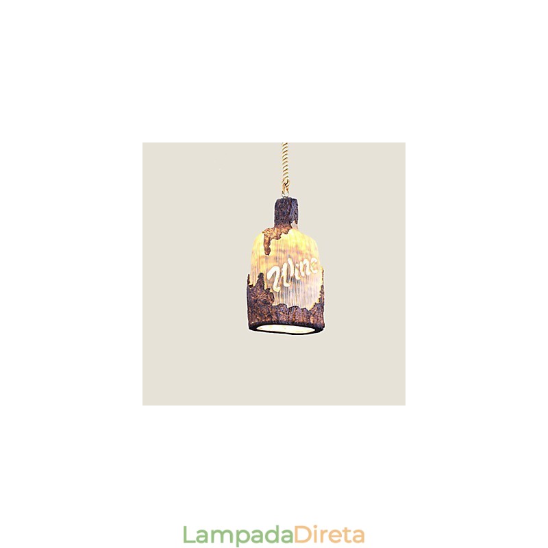 Lustre pequeno de cabeça única Café American Country Internet Café